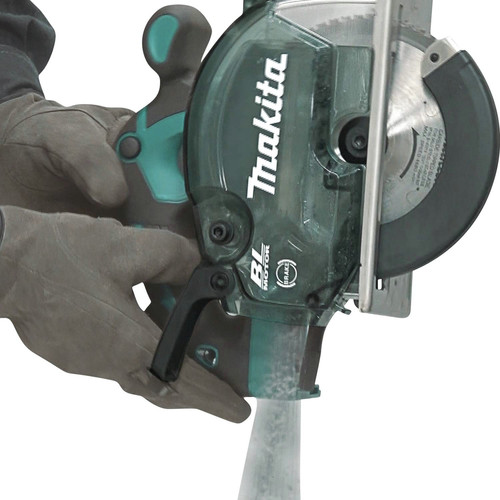 Makita XSC04Z 18V LXT Lithium-Ion Brushless Cordless 5-7/8 in. Metal  Cutting Saw with Electric Brake and Chip Collector (Tool Only)