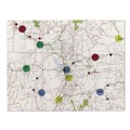Office Jansan | Avery 05796 0.25 in. Diameter Handwrite-Only Self-Adhesive "See Through" Removable Round Color Dots - Assorted (216/Sheet, 4 Sheets/Pack) image number 2