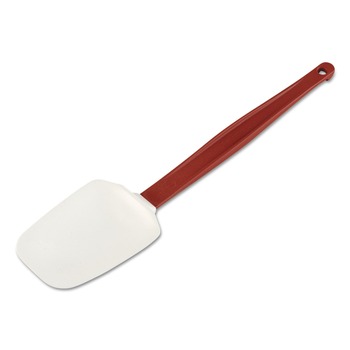 Rubbermaid Commercial FG196700RED 13.5 in. High Heat Spoon Scraper - Red
