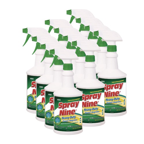 Cleaning & Janitorial Supplies | Spray Nine 26832 Heavy Duty 32 oz. Bottle Cleaner/Degreaser (12-Piece/Carton) image number 0