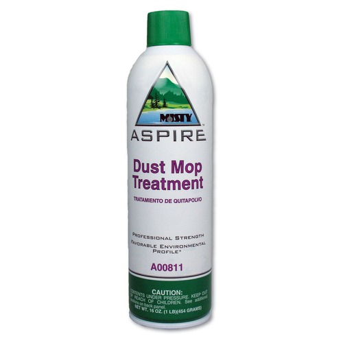  | Misty 1038049 20 oz. Lemon Scent Aspire Dust Mop Treatment Aerosol Spray (12/Carton) image number 0