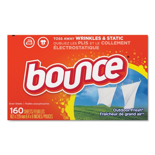 Cleaning & Janitorial Supplies | Bounce 80168 Fabric Softener Sheets (6/Carton) image number 0
