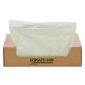  | Stout by Envision E4248E85 EcoSafe-6400 42 in. x 48 in. 0.85 mil. 48 Gallon Compostable Bags - Green (40/Box) image number 3