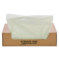 Office Jansan | Stout by Envision E4248E85 EcoSafe-6400 42 in. x 48 in. 0.85 mil. 48 Gallon Compostable Bags - Green (40/Box) image number 3