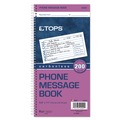  | TOPS 4002 Two-Part Carbonless 5 in. x 2.75 in. Spiralbound Message Book (400 Forms/Book) image number 1