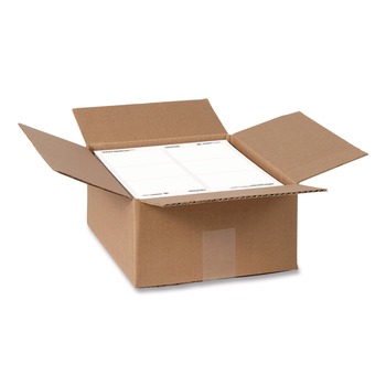 Avery White Shipping Labels-Bulk Packs, Inkjet/Laser Printers, 8.5 x 11, White, 500/Carton