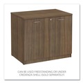  | Alera VA613622WA Valencia Series 34.13 in. x 22.78 in. x 29.5 in. Storage Cabinet - Modern Walnut image number 4