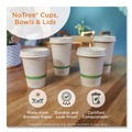 Cups and Lids | World Centric CUSU10 10 oz. NoTree Paper Hot Cups - Natural (1000/Carton) image number 3