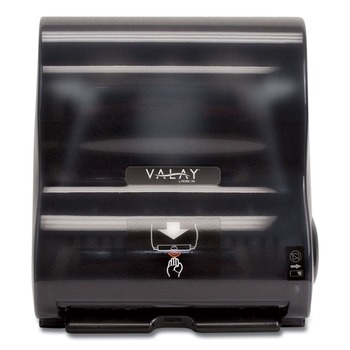 PAPER AND DISPENSERS | Morcon Paper VT1010 Valay 13.25 in. x 9 in. x 14.25 in., 10 in. Roll Towel Dispenser - Black