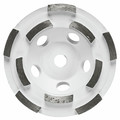 Grinding, Sanding, Polishing Accessories | Bosch DC4510H 4-1/2 in. Diameter Double Row Diamond Cup Wheel image number 0