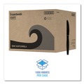 New Year New Savings! Save $25 off $150 | Boardwalk BWKKNIFEHWBLA Heavyweight Polystyrene Knife Cutlery - Black (1000/Carton) image number 3