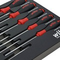 Screwdrivers | Wiha Tools 30280 (10-Piece) SoftFinish Cushion Grip Screwdriver Tray Set image number 3