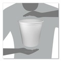  | SOLO 10T1-N0198 165 oz. Double Unwaxed Wrapped Paper Bucket - White (100/Carton) image number 6
