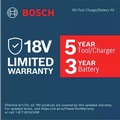Rotary Hammers | Factory Reconditioned Bosch GBH18V-28CK28-RT 18V Brushless Connected-Ready SDS-Plus Bulldog Lithium-Ion 1-1/8 in. Cordless Rotary Hammer Kit with 2 Batteries (8 Ah) image number 5