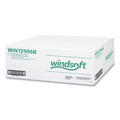 Paper Towels and Napkins | Windsoft WIN12906 8 in. x 800 ft. Hardwound Roll Towels - White (6 Rolls/Carton) image number 1