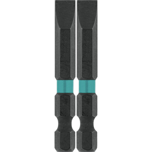 Bits and Bit Sets | Makita A-96805 Makita ImpactX #10 Slotted 2 in. Power Bit, 2/pk image number 0