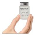 Cleaning & Janitorial Supplies | Diversified Hospitality Solutions TP04W100 Terra Pure 1 oz Body Wash - Green Tea Lemongrass (300/Carton) image number 3