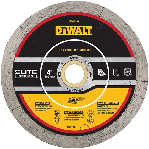 Clearance Center | Dewalt DW47457 4 in. XP7 Tile Diamond Blade image number 0