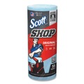 Scott 75147 10.4 in. x 11 in. Standard Shop Towels - Blue (55/Roll 12 Rolls/Carton) image number 1