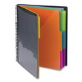 Office & Office Supplies | Smead 89206 24 Letter-Size Sleeves Poly Project Organizer - Gray with Bright Pockets image number 0