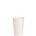 Cups and Lids | SOLO RP16P-2050 16 oz. Double Sided Poly Paper Cold Cups - White (1000/Carton) image number 1