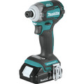 Impact Drivers | Makita XDT12R XDT12R 18V LXT Lithium-Ion Compact Brushless Cordless Quick-Shift Mode 4-Speed Impact Driver Kit (2.0Ah) image number 2