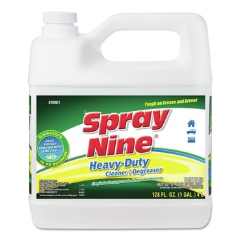 Spray Nine 1 Gallon Bottle Citrus Scent Heavy Duty Cleaner Degreaser Disinfectant
