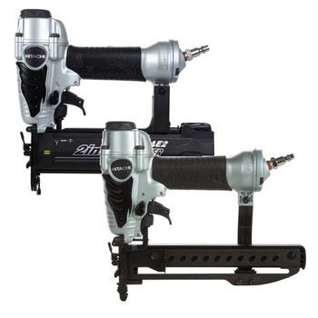Hitachi Knt50 38 2 Piece Brad Nailer Crown Stapler Combo Kit