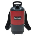 Backpack Vacuums | Sanitaire SC412A TRANSPORT QuietClean 11.5 lbs. Backpack Vacuum - Red image number 4