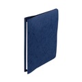 Office Jansan | ACCO A7054133A PRESSTEX 12 in. x 8.5 in. 6 in. Capacity 2 Posts Post Binders with Storage Hooks - Dark Blue image number 2