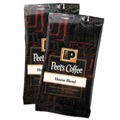 Coffee | Peet's Coffee & Tea 504915 House Blend 2.5 oz. Frack Pack Coffee Portion Packs (18/Box) image number 1