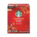 Coffee | Starbucks 12412029 Coffee K-Cups - Holiday Blend (88/Carton) image number 0