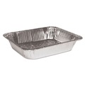 Food Trays, Containers, and Lids | Handi-Foil 321-00-100 10.38 in. x 12.75 in. x 2.56 in. Aluminum Steam Table Pans (100/Carton) image number 0