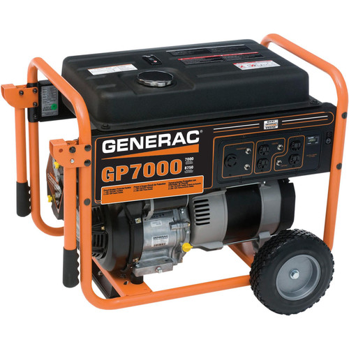 Portable Generators | Generac 5625R GP7000 GP Series 7,000 Watt Portable Generator (Open Box) image number 0