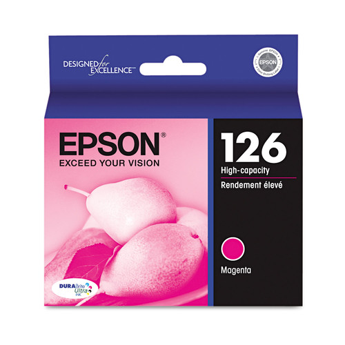 Ink & Toner | Epson T126320-S T126320-S (126) DURABrite Ultra High-Yield Ink - Magenta image number 0