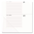 Calendars & Planners | AT-A-GLANCE 1606704 21.75 in. x 17 in. 12-Month (Jan-Dec): 2026 WorkStyle Monthly Desk Pad Calendar - White Sheets, Teal Headband/Clear Corners image number 3