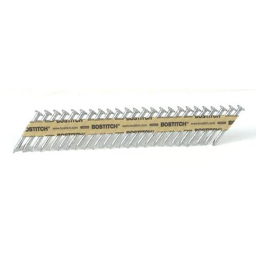 Nails | Bostitch PT-MC14815G-1M 1-1/2 in. x 0.148 in. 35 Degree Paper Collated STRAPSHOT Metal Connector Nails (1,000-Pack) image number 0