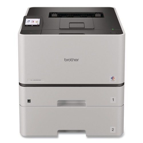 Office Printers | Brother HLL8430CDWT Wireless Laser Printer with Dual Paper Trays image number 0