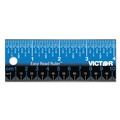 Rulers & Yardsticks | Victor EZ18SBL Easy Read 18.25 in. Long Standard/Metric Stainless Steel Ruler - Blue image number 0