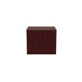 Office Jansan | Alera ALEVA513622MY Valencia Series 34 in. x 22.75 in. x 29.5 in. Legal/Letter-Size 2-Drawer Lateral File - Mahogany image number 1