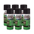 Office Jansan | Rust-Oleum 279179 12 oz. Aerosol Can Camouflage Spray Paint - Flat Black (6/Carton) image number 0