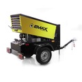 Air Compressors | EMAX EDS115TR 24 HP 125 PSI Electric Start Trailer-Mounted KUBOTA Diesel 115 CFM Rotary Screw Industrial Air Compressor 11 Gallon Fuel Tank image number 1