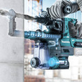 Rotary Hammers | Makita GRH01ZW 40V max XGT AWS Capable Brushless Lithium-Ion 1-1/8 in. Cordless AVT Rotary Hammer with Dust Extractor, accepts SDS-MAX, AFT bits (Tool Only) image number 8