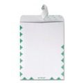 Envelopes & Mailers | Survivor QUAR4440 Tyvek First Class 10 x 13 18 lb. Heavy Square Flap Open End Expansion Mailers - White (100/Carton) image number 3