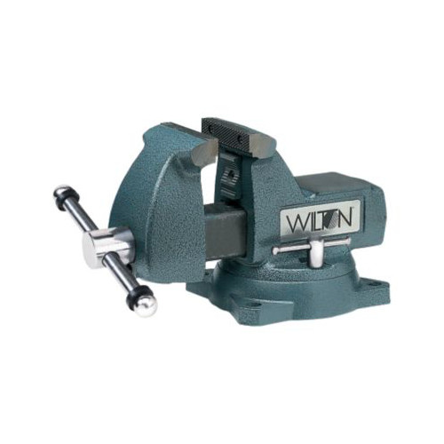 Vises | Wilton 21300 744, 740 Series Mechanics Vise - Swivel Base, 4 in. Jaw Width, 4-1/2 in. Jaw Opening, 3-7/8 in. Throat Depth image number 0