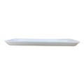 Food Trays, Containers, and Lids | GEN 1525WH 14.5 in. x 8 in. x 0.75 in. #1525 Meat Trays - White (250/Carton) image number 1