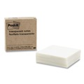 Notebooks & Pads | Post-it 600-TRSPT-10PK 3 in. x 3 in. Unruled Note Pads - Transparent (10/Pack) image number 0