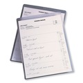 Office Jansan | Avery 75009 9 in. x 12 in. Insert Top Load Heavyweight Clear Job Ticket Holder - Clear (10/Pack) image number 2