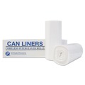 Trash Bags | Inteplast Group S386016N 60 gal. 0.63 mil 38 in. x 60 in. High-Density Interleaved Commercial Can Liners - Clear (200/Carton) image number 1