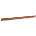 Office Jansan | Universal UNV43448 48 in. x 1 in. Cork Bulletin Bar - Brown Surface, Silver Aluminum Frame image number 0